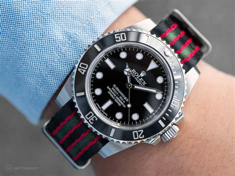 size nato strap rolex submariner|best NATO strap for Rolex.